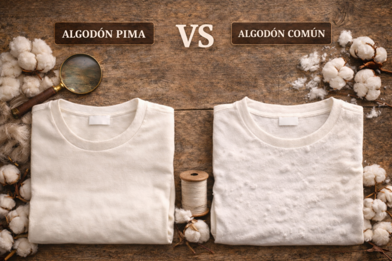 Diferencia algodon pima y algodon