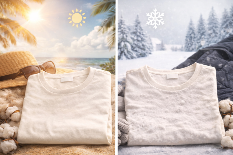 algodon pima en invieno y verano ipek